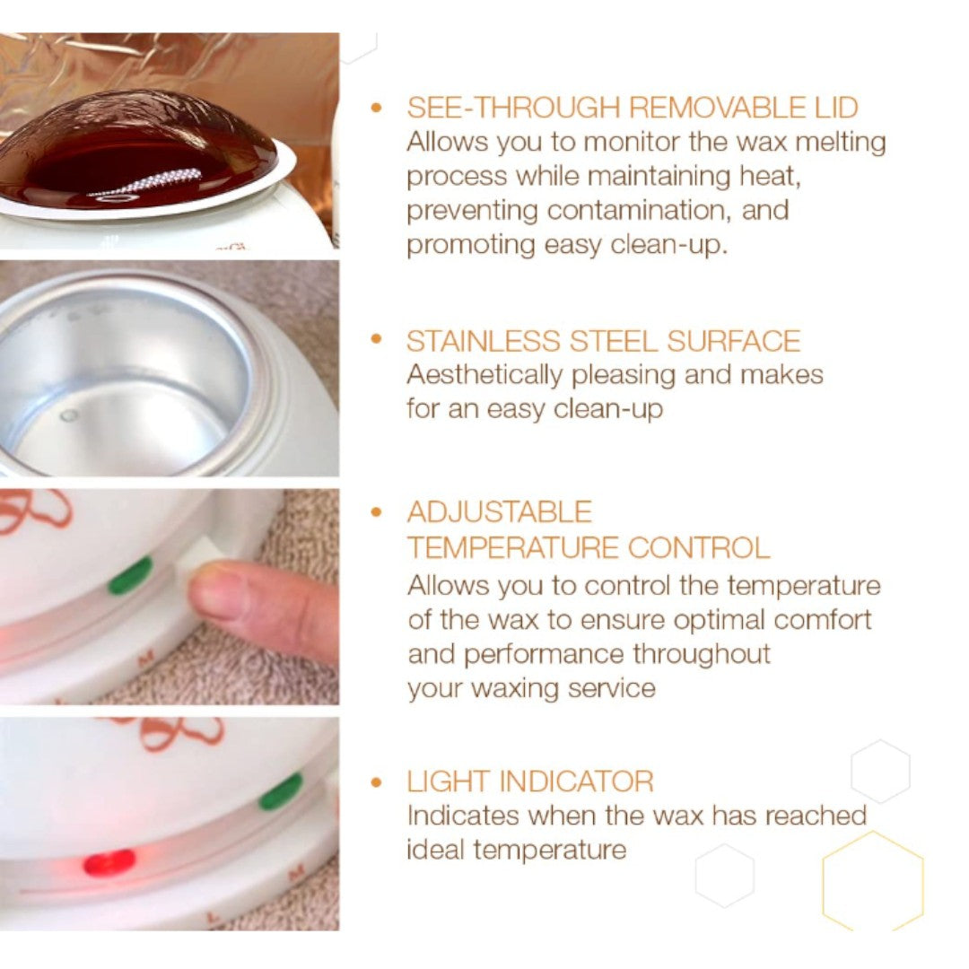 Gigi Single Wax Warmer 14oz, Professional Wax Warmer, Best professional wax warmer, Professional wax warmer near me, Hard Wax Warmer