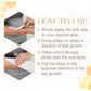 Gigi Bleached Muslin Wax Strip Large, body wax strip