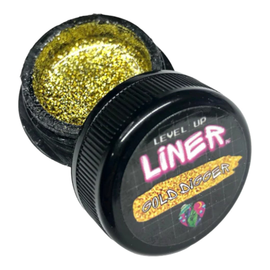 Nails By Dev Gel Polish Nail Art Liner - Gold Digger, dark red nail art