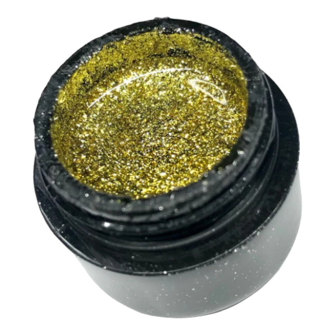 Nails By Dev Gel Polish Nail Art Liner - Gold Digger, flame nail art