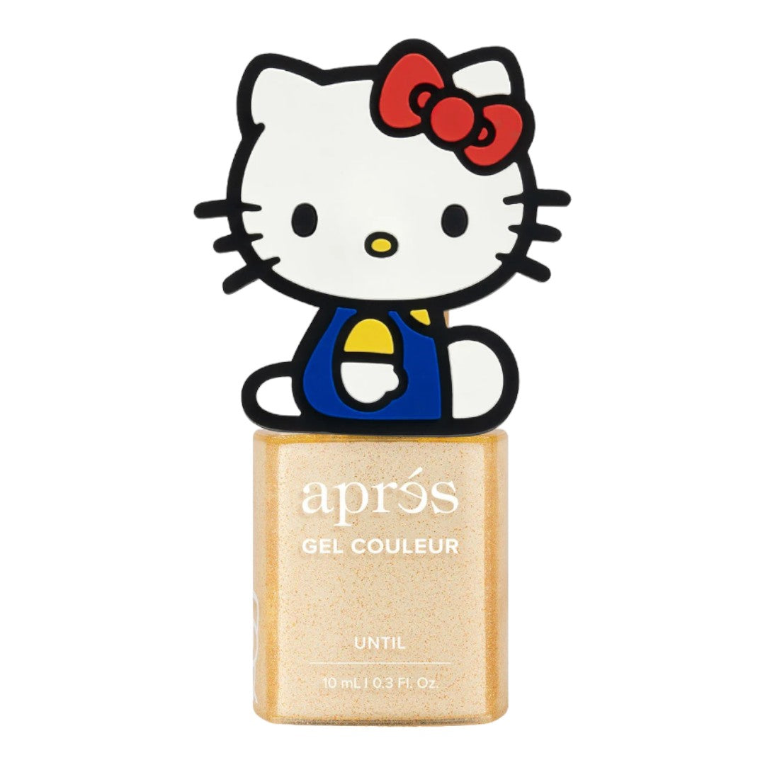 Apres Kitty Flash Glitter Gel Polish Until with Cap Accessory, lynamy nail & beauty supply chicago