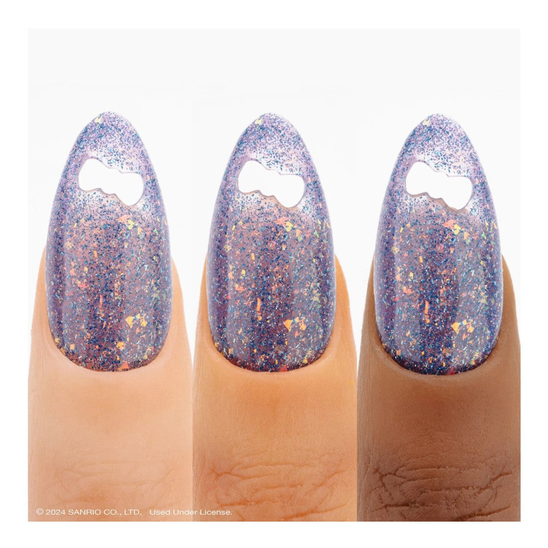 Apres Kitty Flash Gel Polish Kuromi's Wild With Cap Accessory, le nail supply chicago