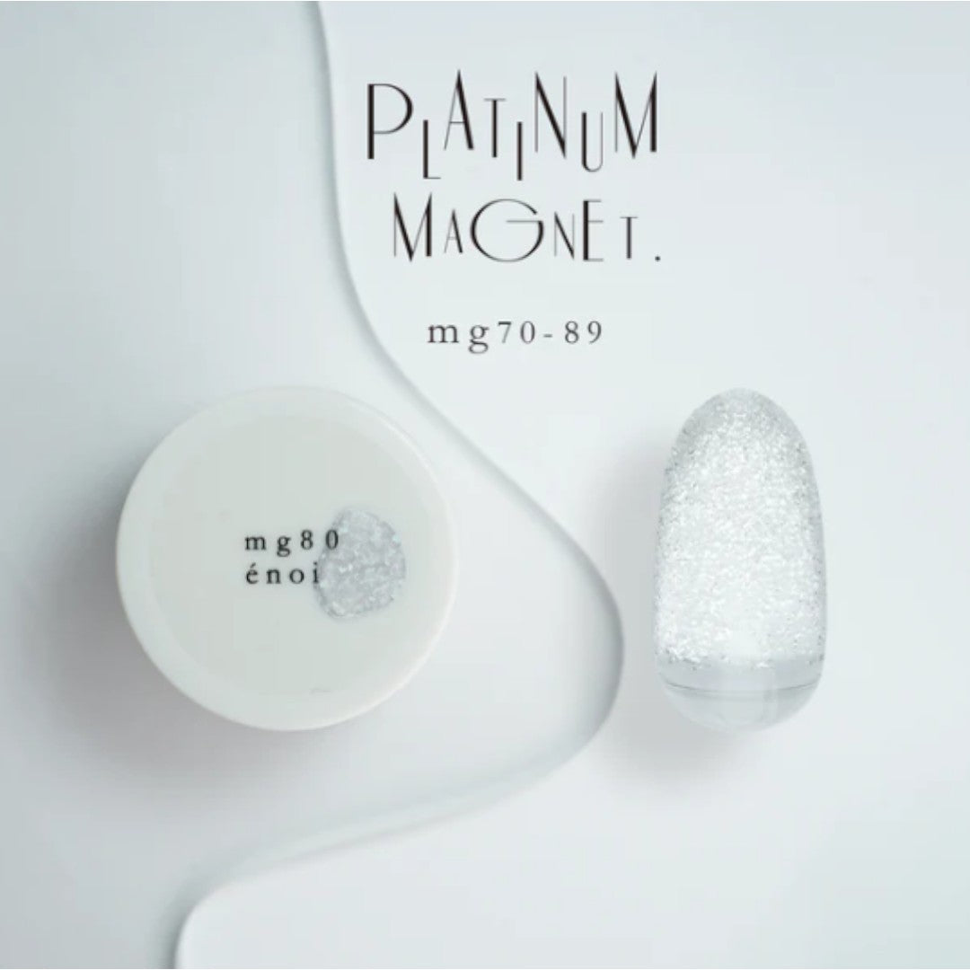Japanese Platinum Magnet Velvet Cat Eye Gel - Énoi MG80