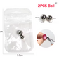 CNBS Dual-Ended Magnet Stick with Round Ball Magnet - Pink