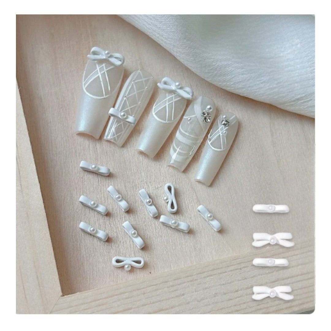 CNBS Nail Charms - Silk Ribbon Bows