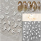CNBS Nail Stickers, Decals for Nails Dahlia Flowers