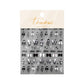 CNBS Rose and Butterfly Nail Stickers