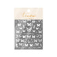 CNBS Nail Stickers, Decals for Nails White Butterflies
