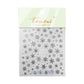 CNBS Nail Stickers, Decals for Nails Metallic Snowflakes