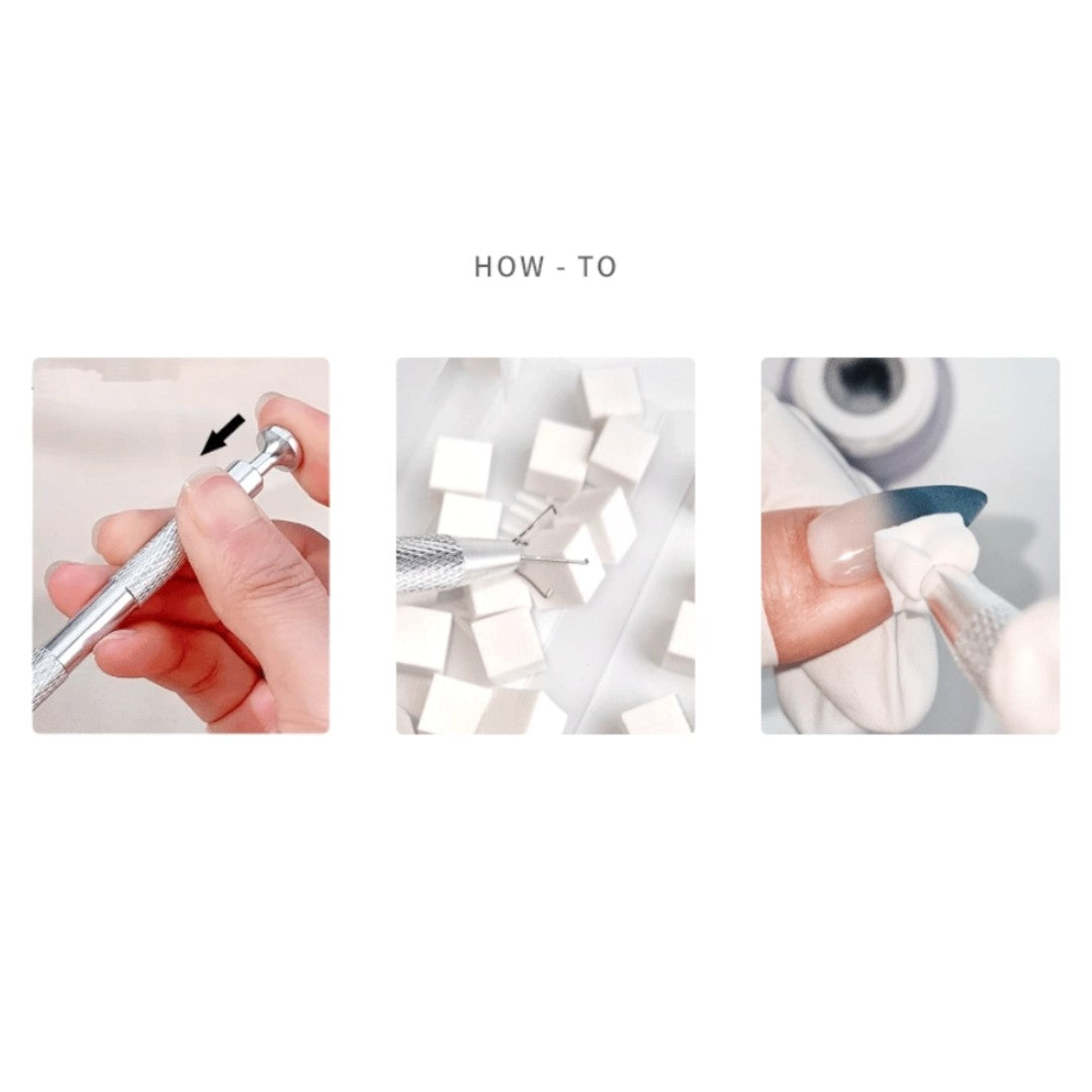 Liuhwa Gradient Gel - Grady2 Collection #L142-L151 (10Pcs) + Grabbing Pen + Sponges