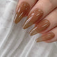 NailBayo - Doi Nude Korean Gel Nail Polish Sepia, syrup nails