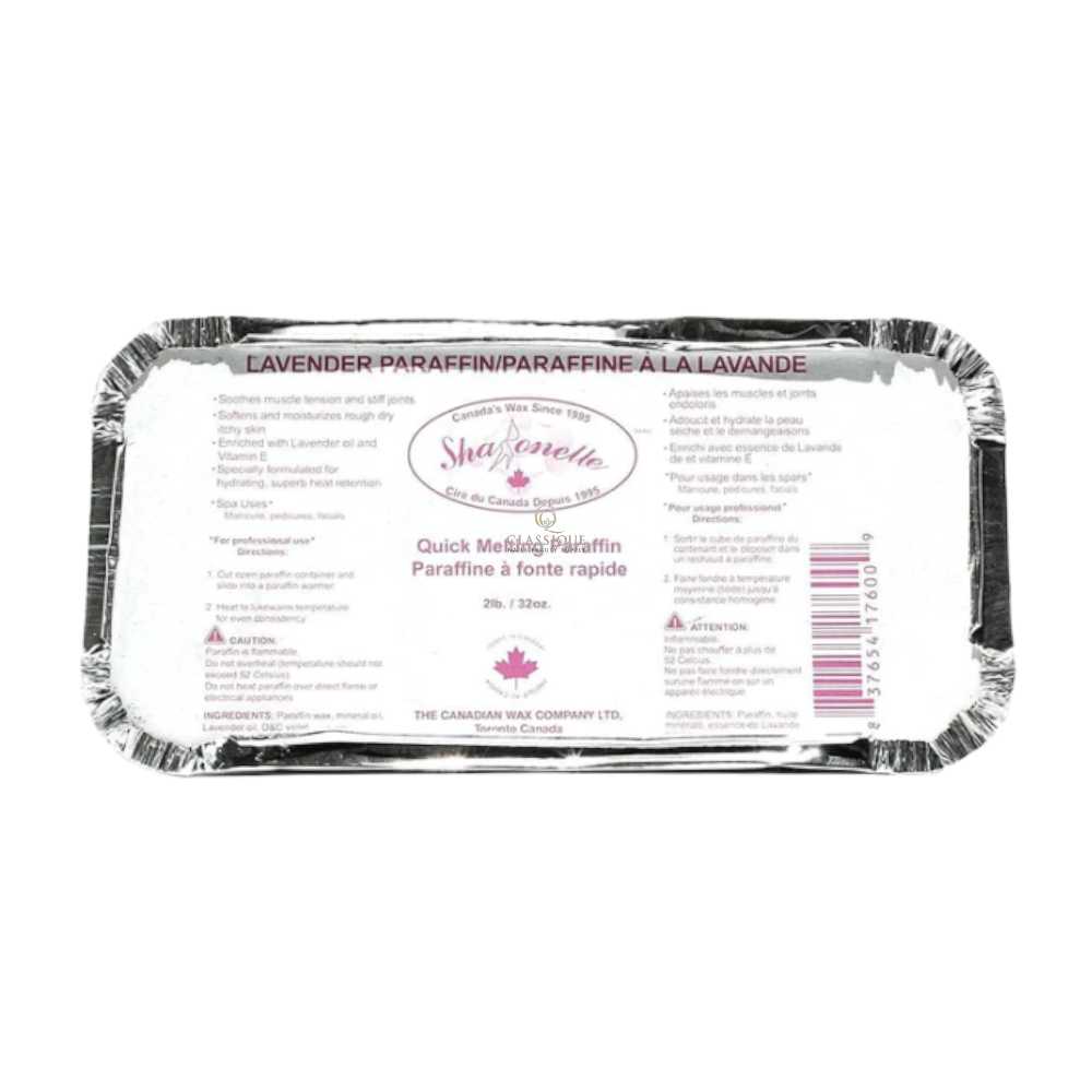 Sharonelle Paraffin Wax 2lbs - Lavender (Case of 12)| Paraffin Treatment for Hands & Feet