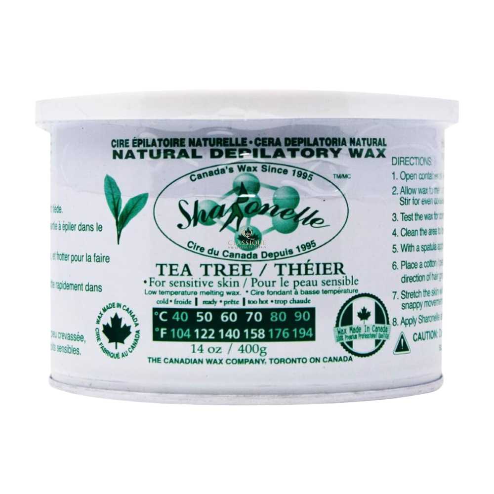 Sharonelle Soft Wax 14oz - Tea Tree | Top Rated Hair Removal Wax
