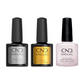 CND Gleam & Glow Collection - Top Coat, Base Coat & Shellac Color
