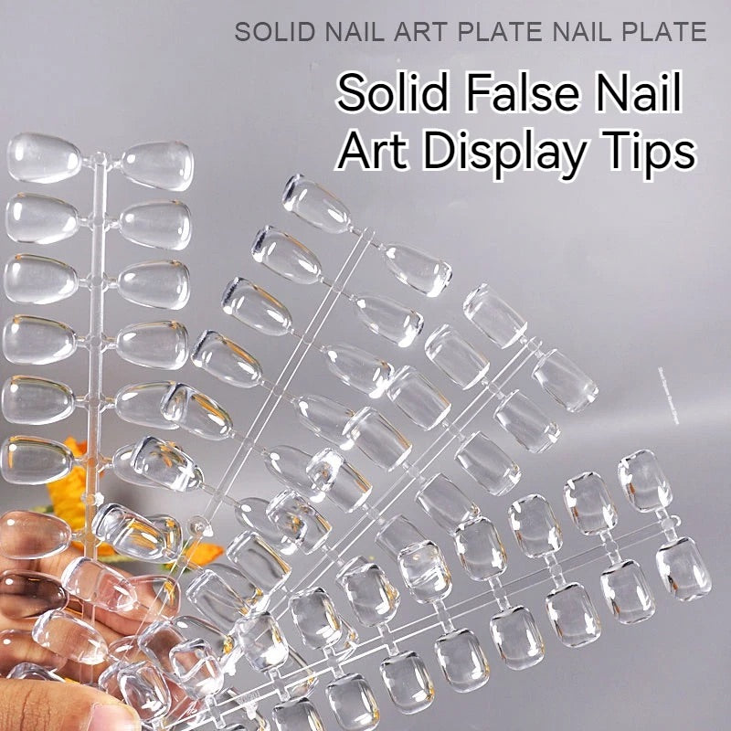 Short Square Nail Beads (160 pcs)