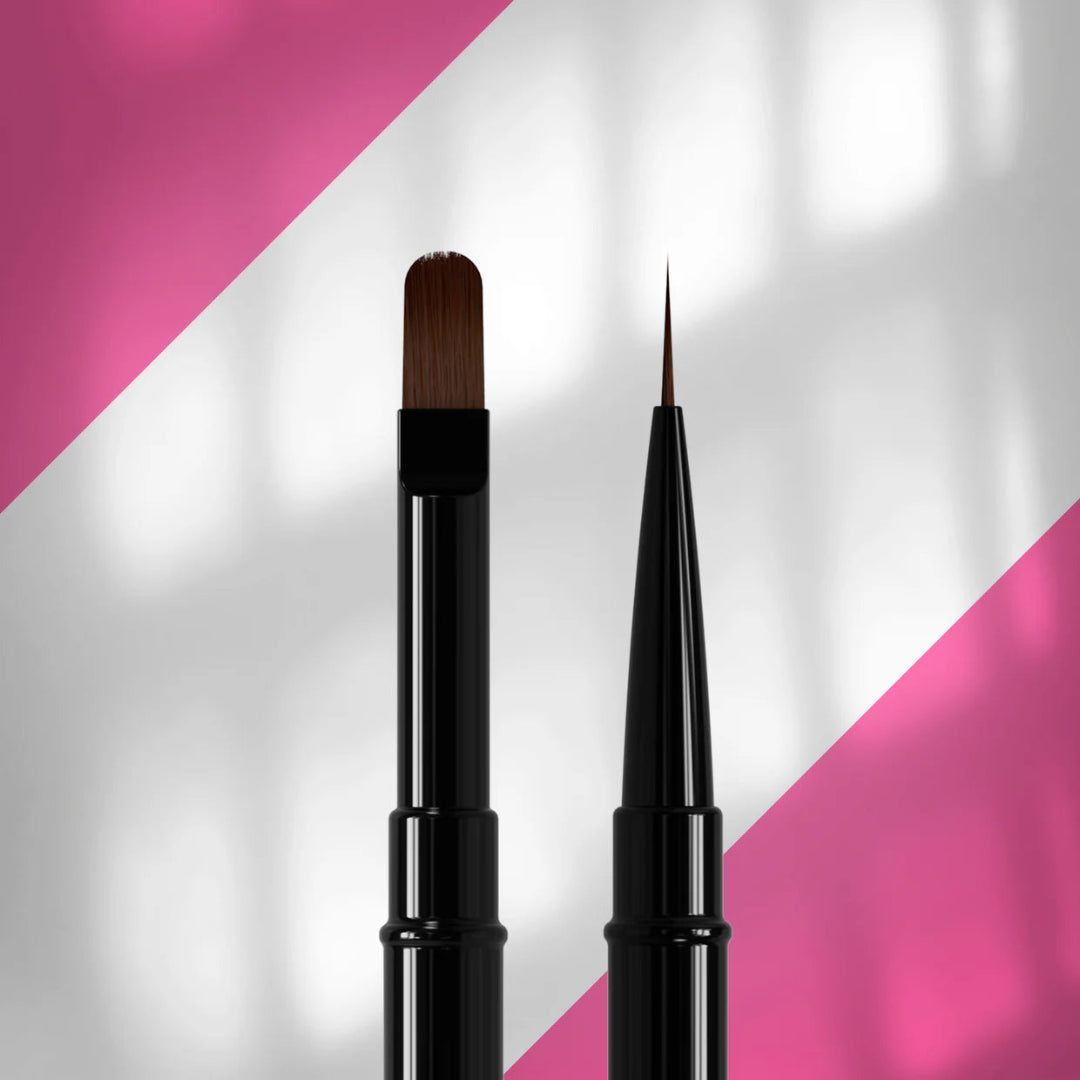 Staleks Double-ended Brush EXPERT Liner (10mm) / for Gel (11mm)