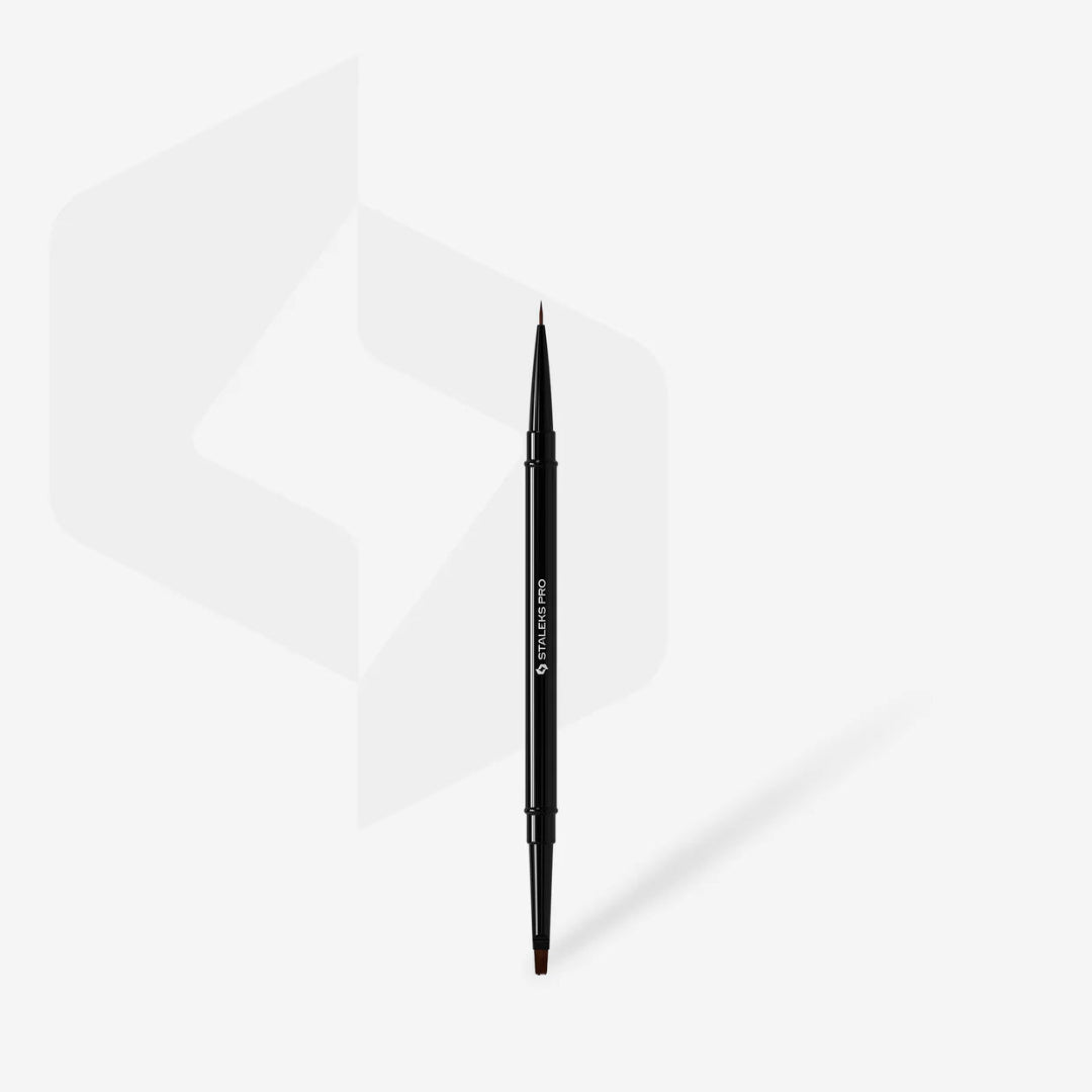 Staleks Double-ended Brush EXPERT Liner (7mm) / for Gel (7mm)