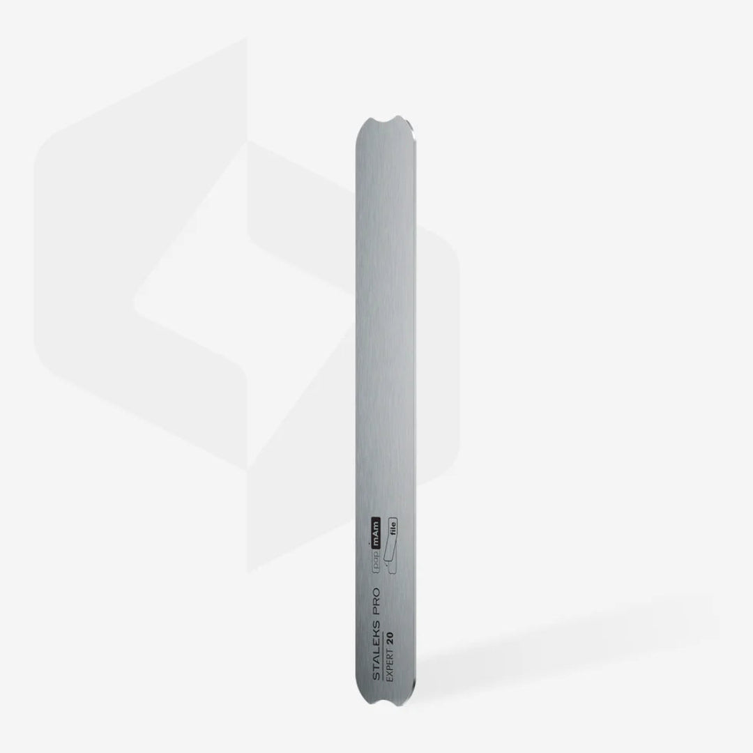 Staleks Metal Nail File, Straight, Base EXPERT 20