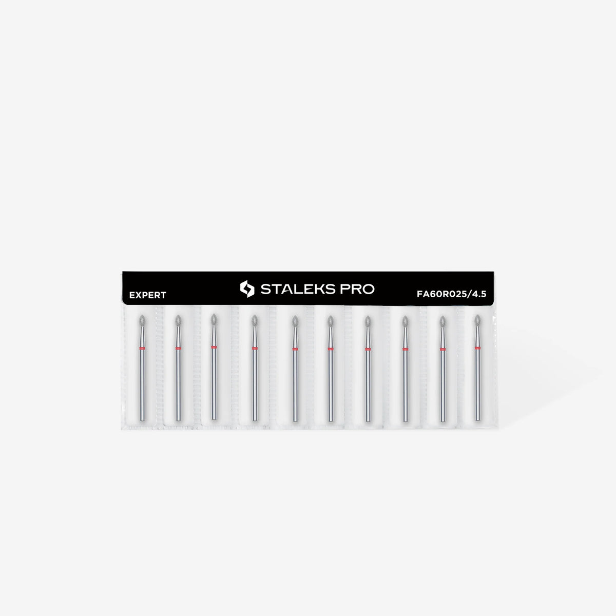 Staleks Nail Drill Bit - EXPERT Diamond Pointed Bud Fine Grit (2.5mm/4.5mm) 3/32"