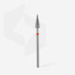 Staleks Nail Drill Bit - EXPERT Diamond Pointed Pear Fine Grit (4.0mm/12mm) 3/32"