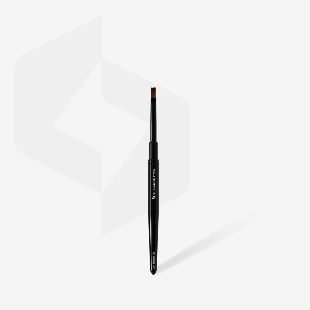 Staleks Straight Brush for Gel EXPERT Width (5mm) / Length (8.5mm)