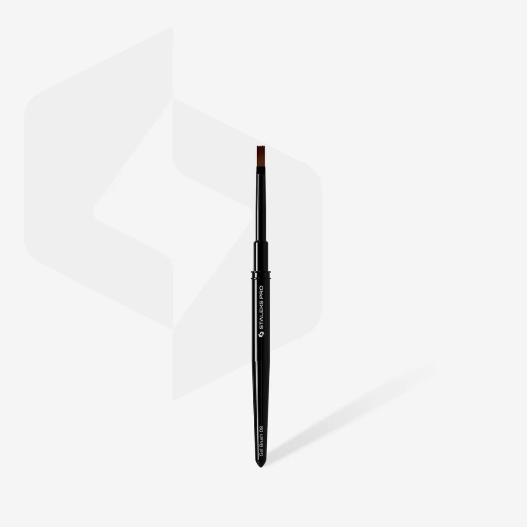 Staleks Straight Brush for Gel EXPERT Width (6mm) / Length (10mm)