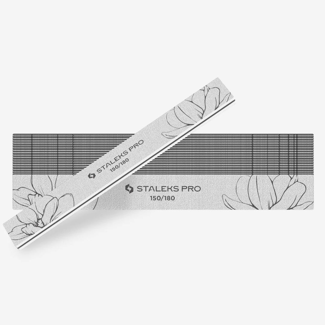 Staleks Straight Mineral Nail File EXPERT 20 150/180 Grit (25pcs)