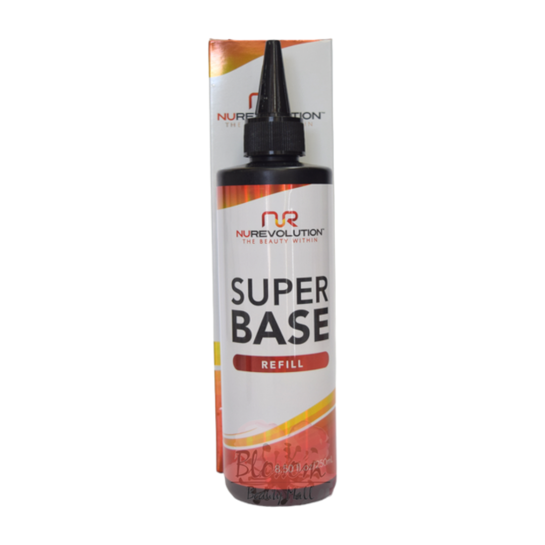 NuRevolution Super Base Coat Refill 8oz SB08 - Non-toxic Gel Nail Polish