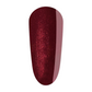 The Gel Bottle French Kiss 1253 - Shimmer Dark Red Gel Nail Polish