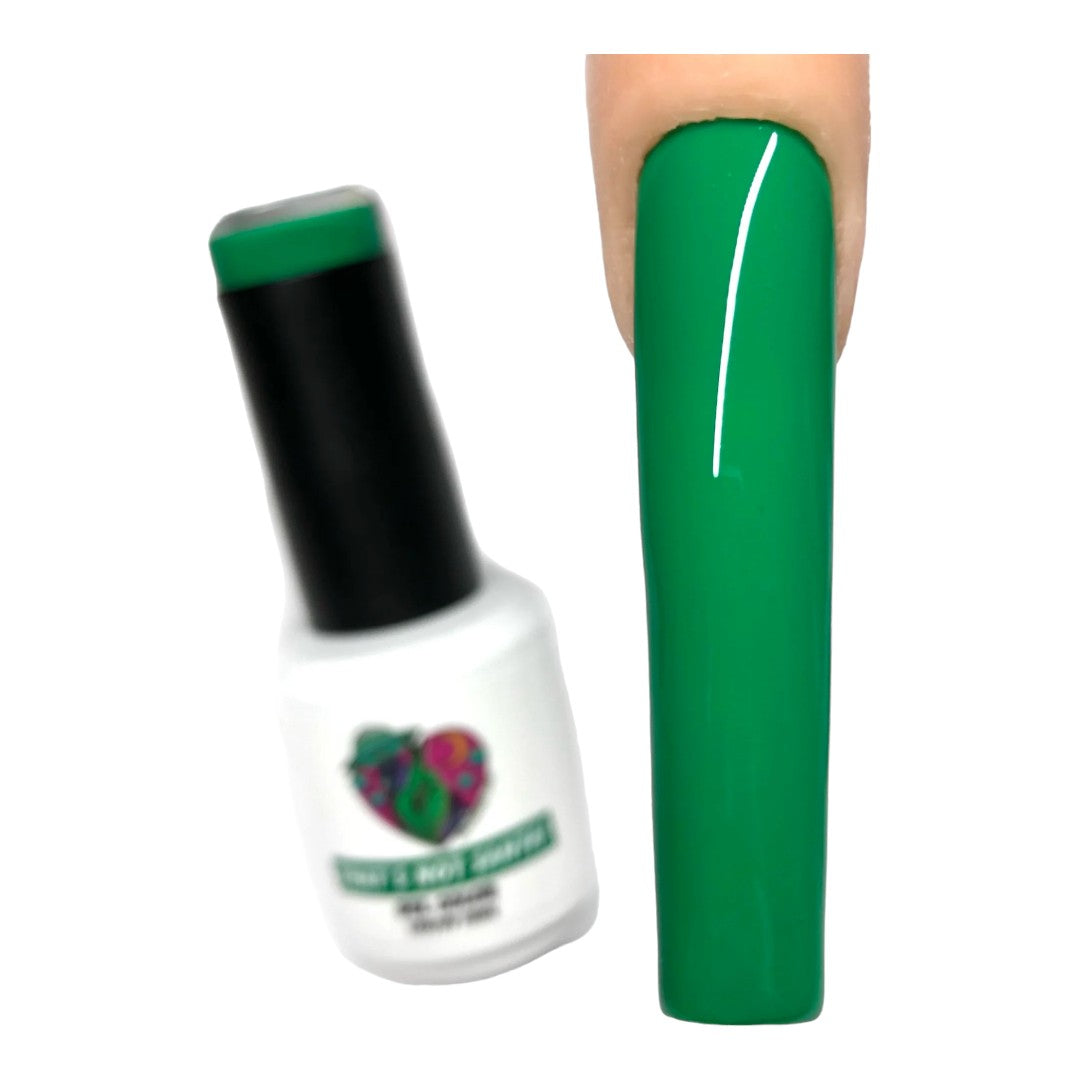 Cruelty Free Gel Polish - That's Not Santa! | Nailz By Dev Canada, black blue nail art