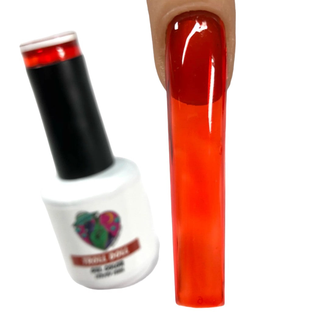 Cruelty Free Gel Polish, Troll Doll | Nailz By Dev Canada, nail art with black and silver