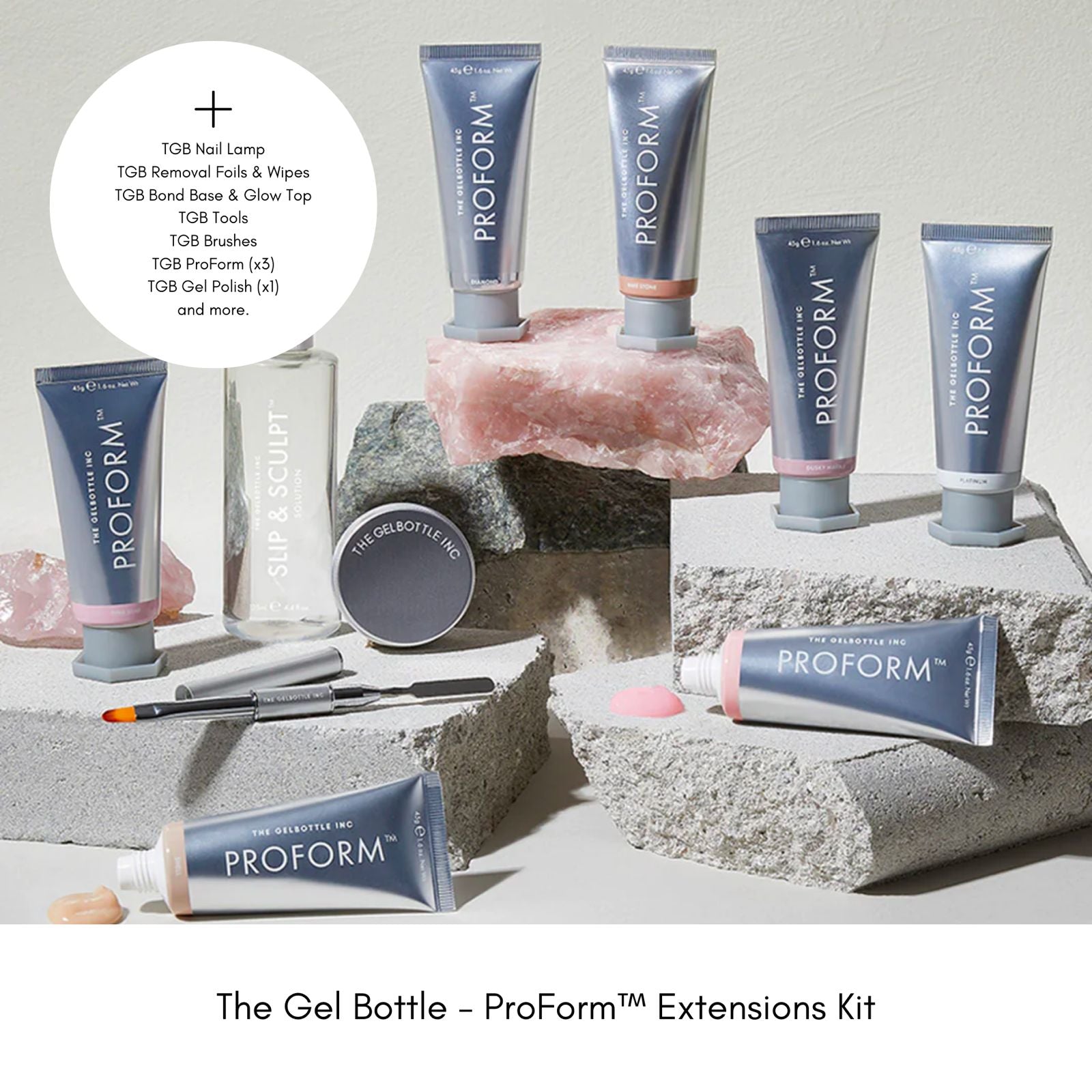 polygel nail kit, proform extension the gel bottle