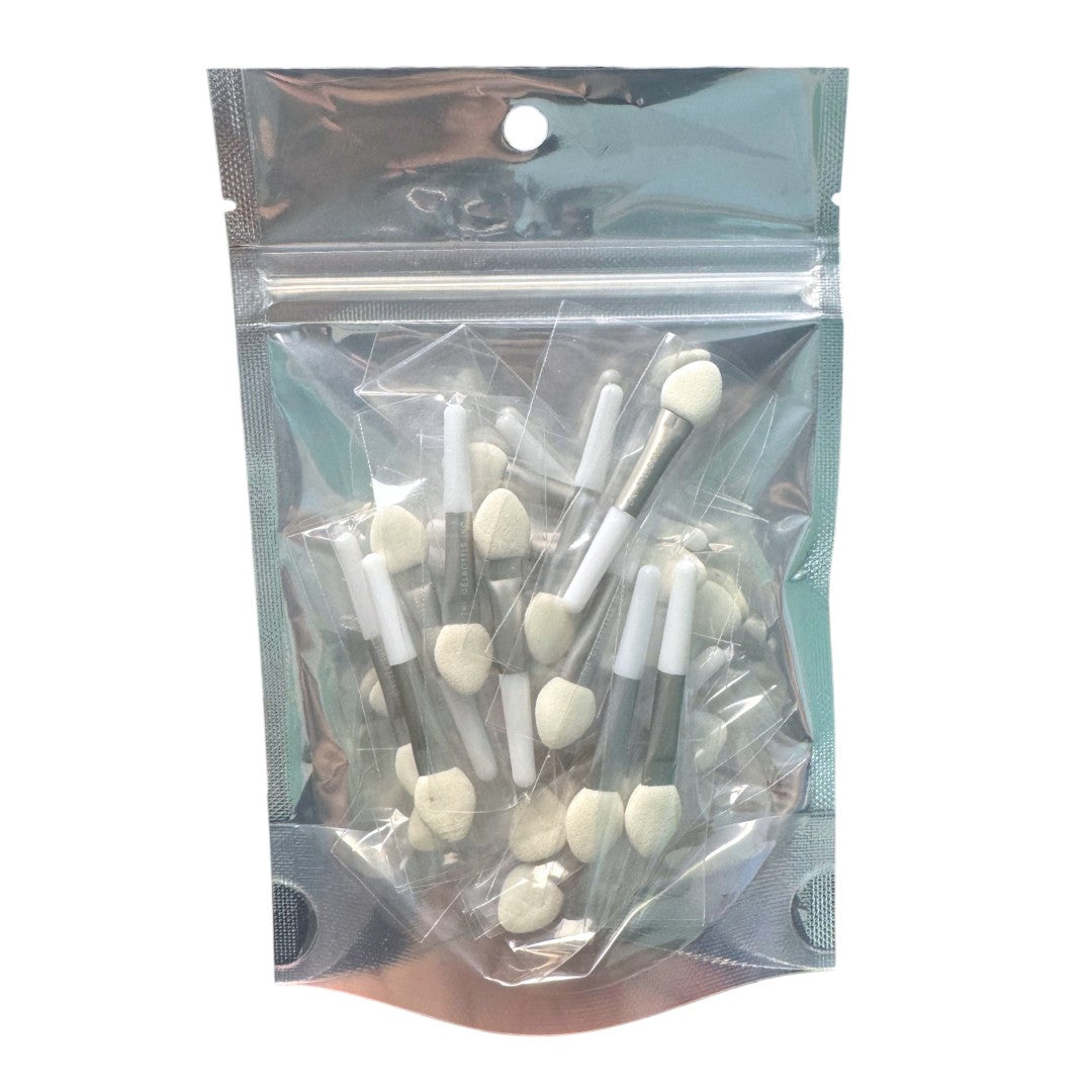 The GelBottle Chrome Powder Application Sponges (Pack of 25), chrome nails, zen nails, dark chrome nails