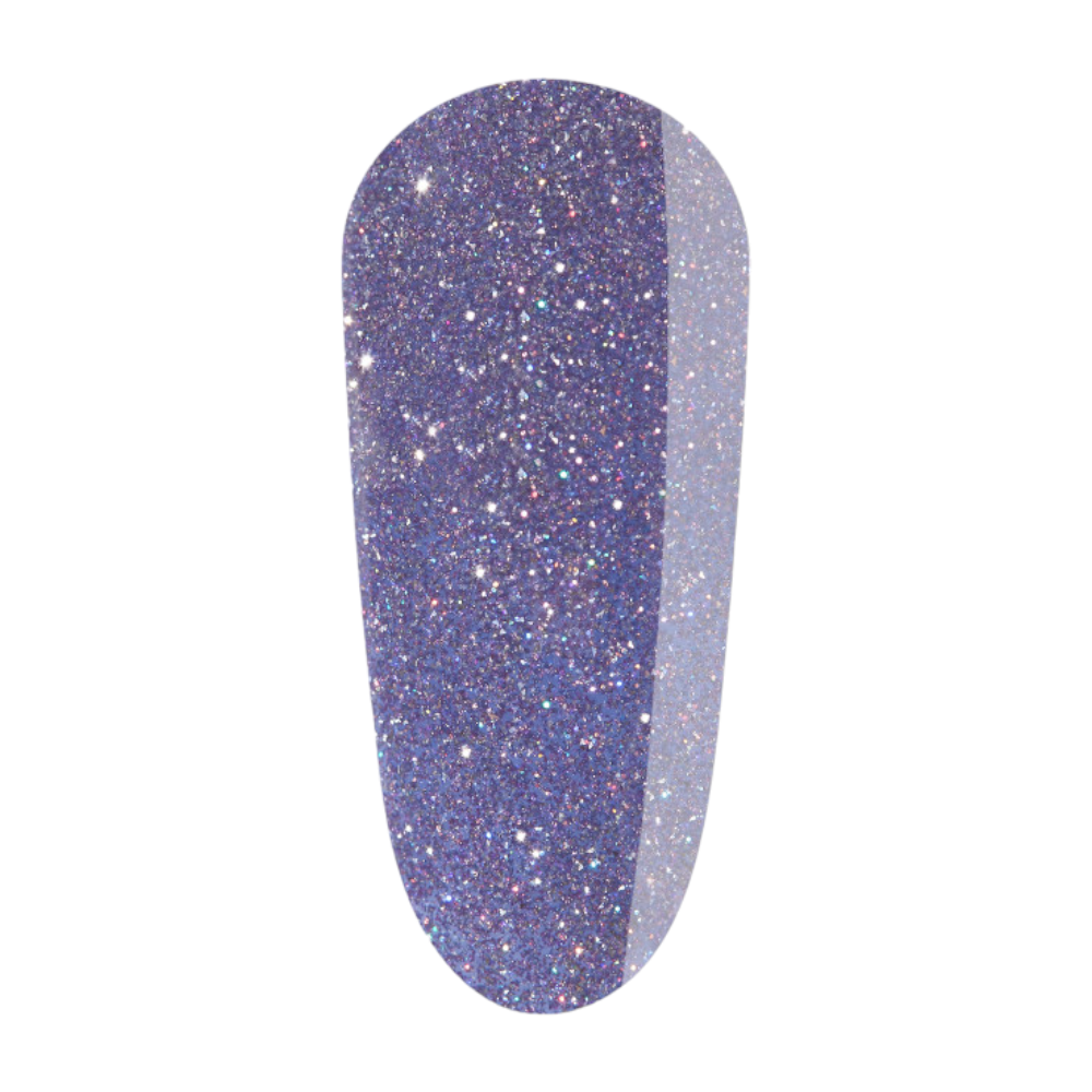 The Gel Bottle Disco 1258 - Purple Shimmer Gel Nail Polish