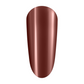 The Gel Bottle Chrome Pigment - Rouge for Brown Chrome Nails