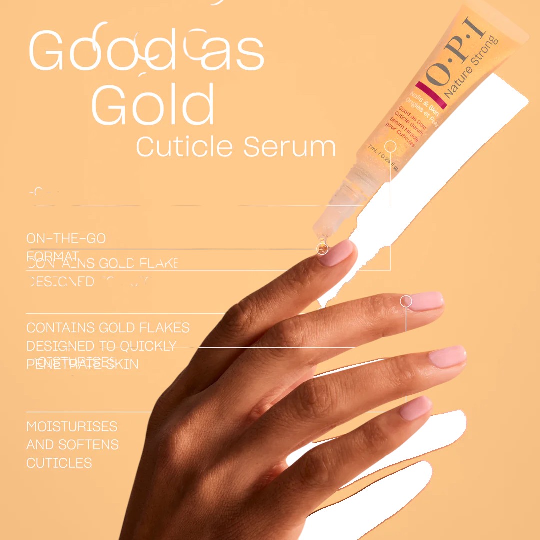 OPI Nature Strong - Good as Gold Cuticle Serum 7mL