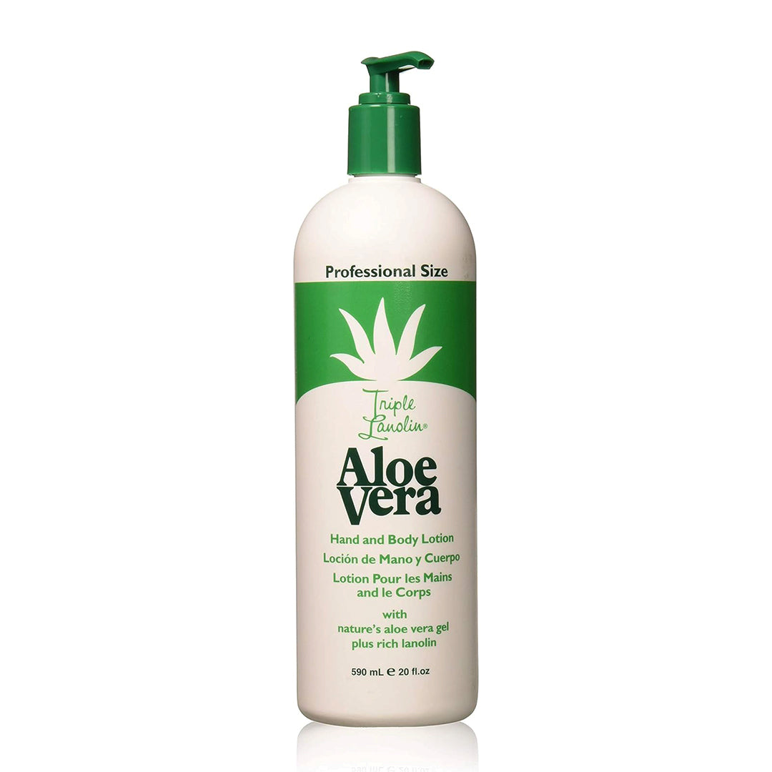 Triple Lanolin Aloe Vera Lotion 20oz - Hand Lotion Bath and Body