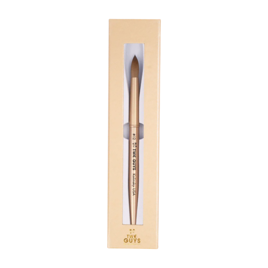 2Guys Acrylic Brush - Kolinsky Brush #12