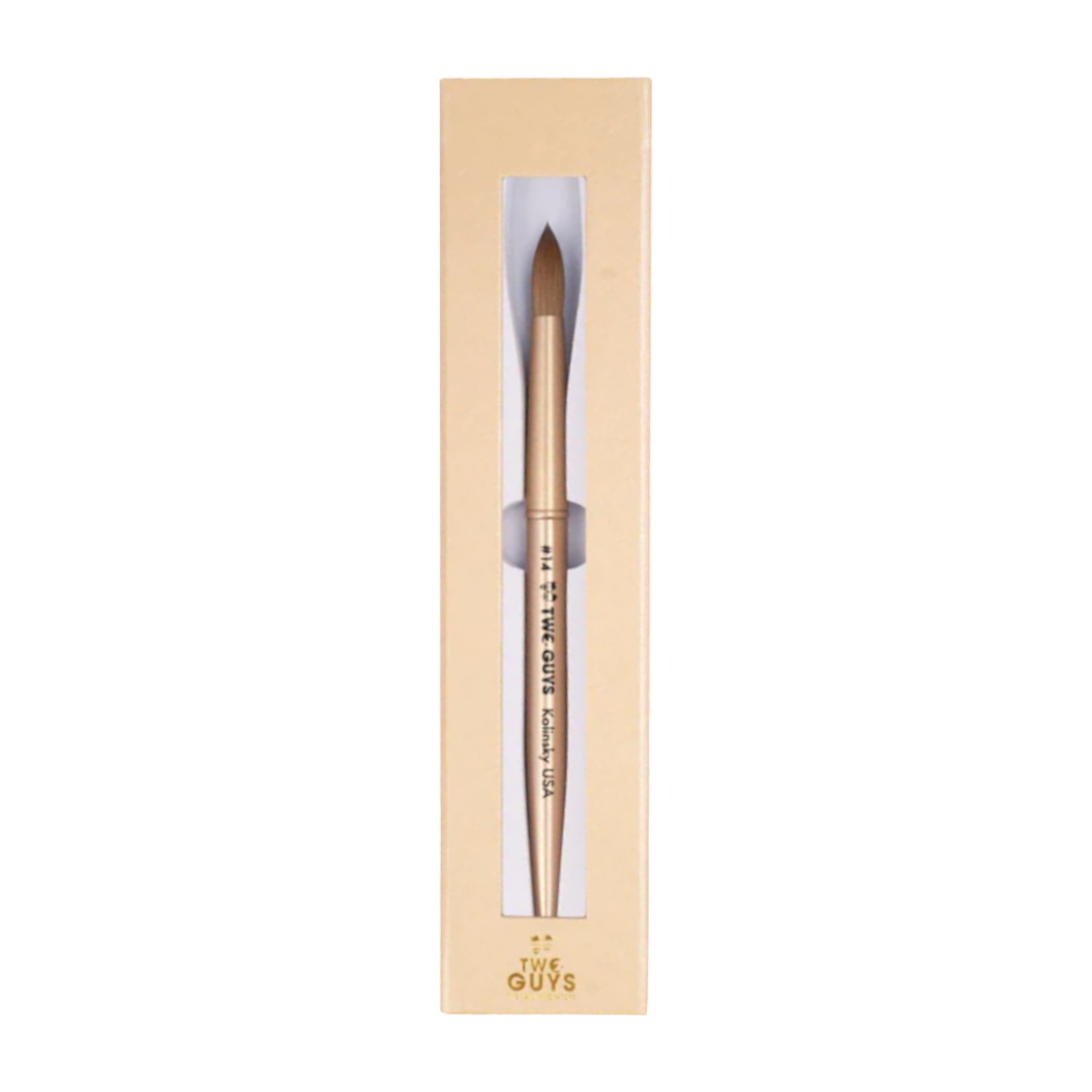 2Guys Acrylic Brush - Kolinsky Brush #14