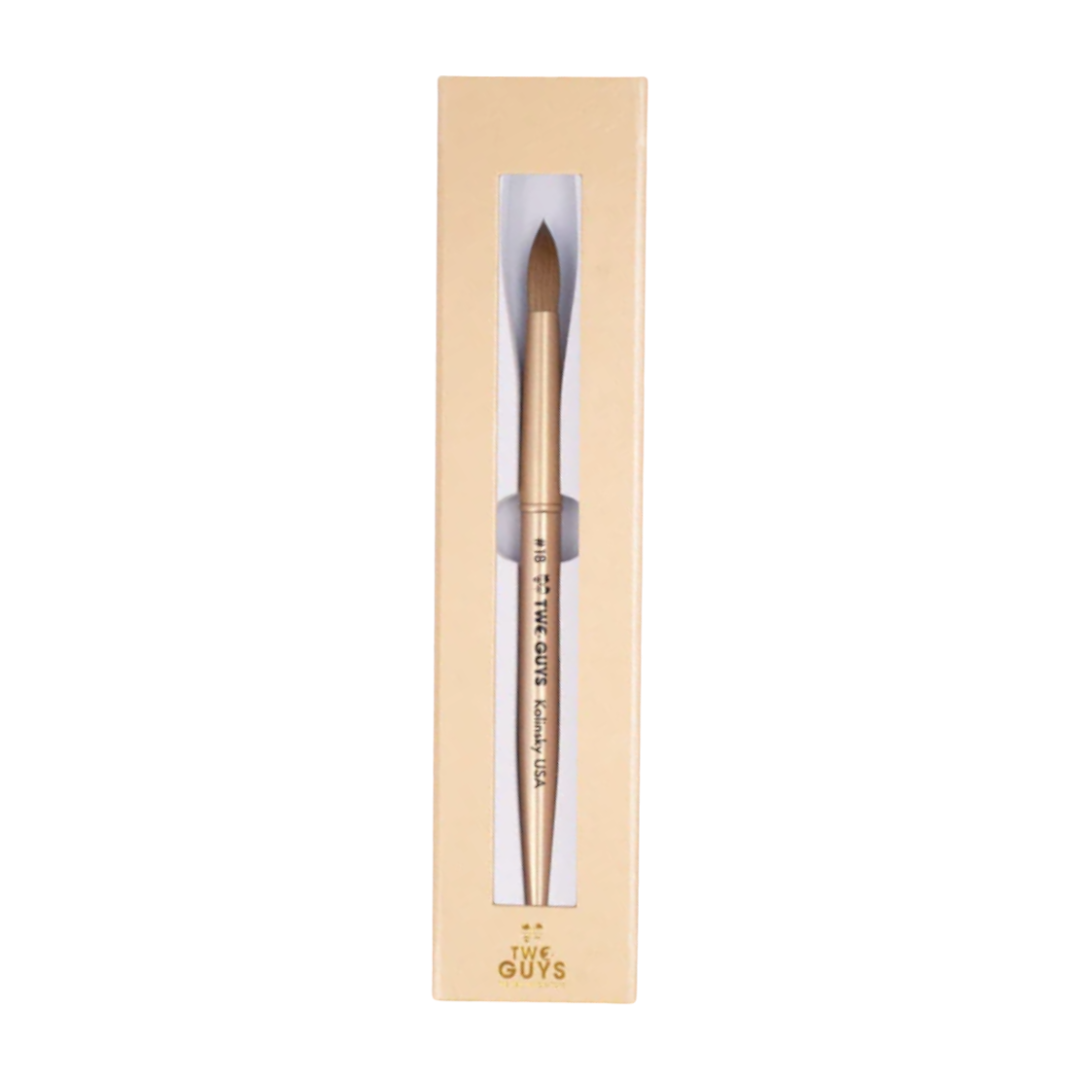 2Guys Acrylic Brush - Kolinsky Brush #18