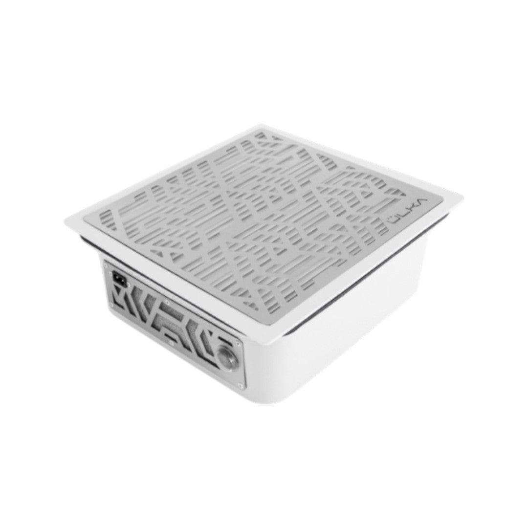 ÜLKA Nail Dust Collector - Premium White + 2 Hepa Filters (52W)