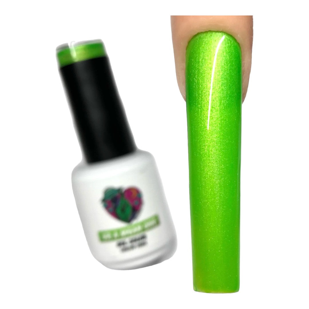Cruelty Free Gel Polish - Ur A Mean One | Nailz By Dev Canada, white black nail art