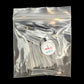 USN Nail Tips Clear Straight Coffin (Bag of 50), acrylic nail tips, nail tip shapes