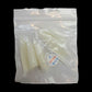 USN Nail Tips Natural Stiletto (Bag of 50), acrylic nail tips, nail tip shapes