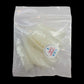 USN Nail Tips Natural Straight Coffin (Bag of 50), acrylic nail tips, nail tip shapes