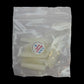 USN Nail Tips Natural Straight Coffin (Bag of 50), acrylic nail tips, nail tip shapes