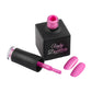 summer hot pink nails, Ugly Duckling Gel Polish, Vegan, cruelty free nail polish 281 Summer Hot Pink, pink duckling