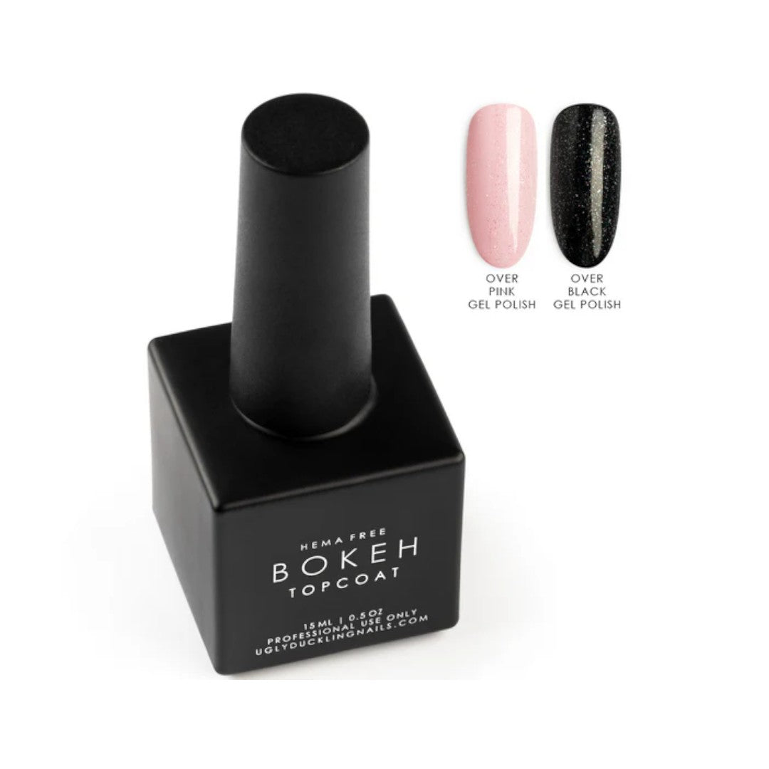 Ugly Duckling Non-Wipe Gel Top Coat (HEMA-Free) - Bokeh