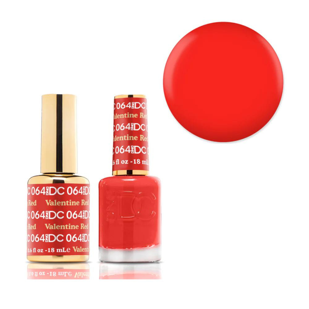 dnd nail polish, dnd nail polish canada, nail polish dnd, dnd gel polish canada, dnd gel polish set, dnd dc, dnd gel polish near me, dnd gel polish wholesale canada, dnd gel nail polish 064  Valentine Red