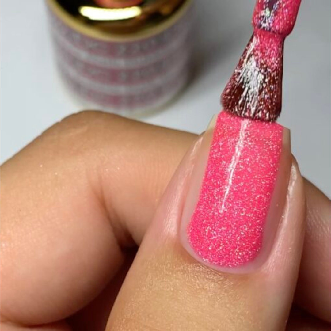 DND DC Mermaid 220 Bubble Bath - Sparkling Glitter Gel Polish